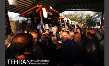 مراسم اعزام کاروان خادم الحسین (ع) شهرداری تهران به عتبات عالیات با حضور شهردار تهران 22