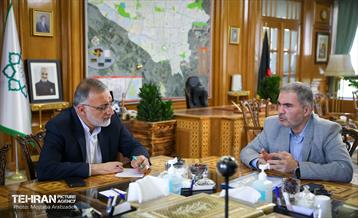 دیدار های امروز شهردار تهران 10