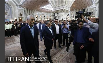 آیین تجدید میثاق شهردار و رییس شورای شهر تهران با آرمان‌های امام راحل (ره) 7