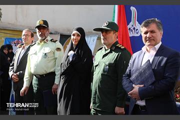 آیین نواختن زنگ بازگشایی دبیرستان دخترانه میثاق 5