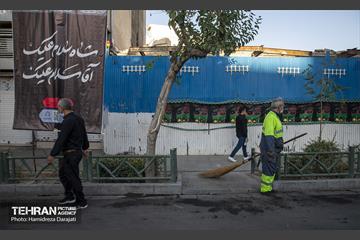 خدمت رسانی شهرداری تهران در راهپیمایی جا مانده های حسینی  3