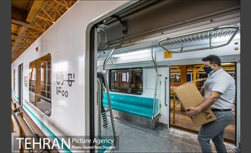 نخستین قطار ملی مترو 8