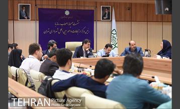 نشست اصحاب رسانه با رِِئیس مرکز ارتباطات و امور بین الملل شهرداری تهران 6