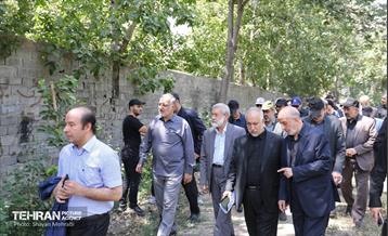 بازدید نمایندگان تهران در مجلس شورای اسلامی از ابرپروژه‌های عمرانی پایتخت 10