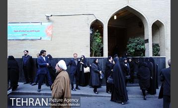 مراسم ختم حاجیه خانم طیبه هاشمی بهرمانی(همشیره هاشمی رفسنجانی) 45