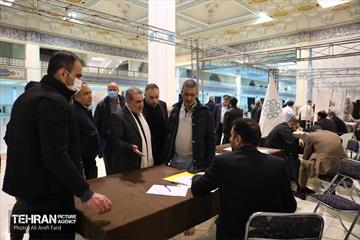 میز خدمت شهرداری تهران در نماز جمعه 2