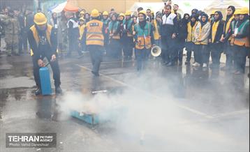 مانور گروه‌های مردمی دوام در منطقه 17 تهران 18