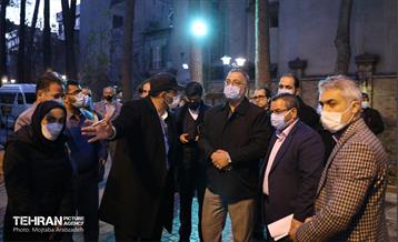 بازدید شهردار تهران از منطقه ١٠