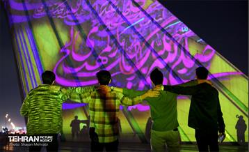 جشن نور در میدان آزادی 5