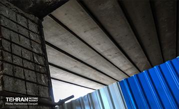 تعمیرات پل تقاطع بزرگراه یادگار امام(ره) با خیابان ستارخان 6