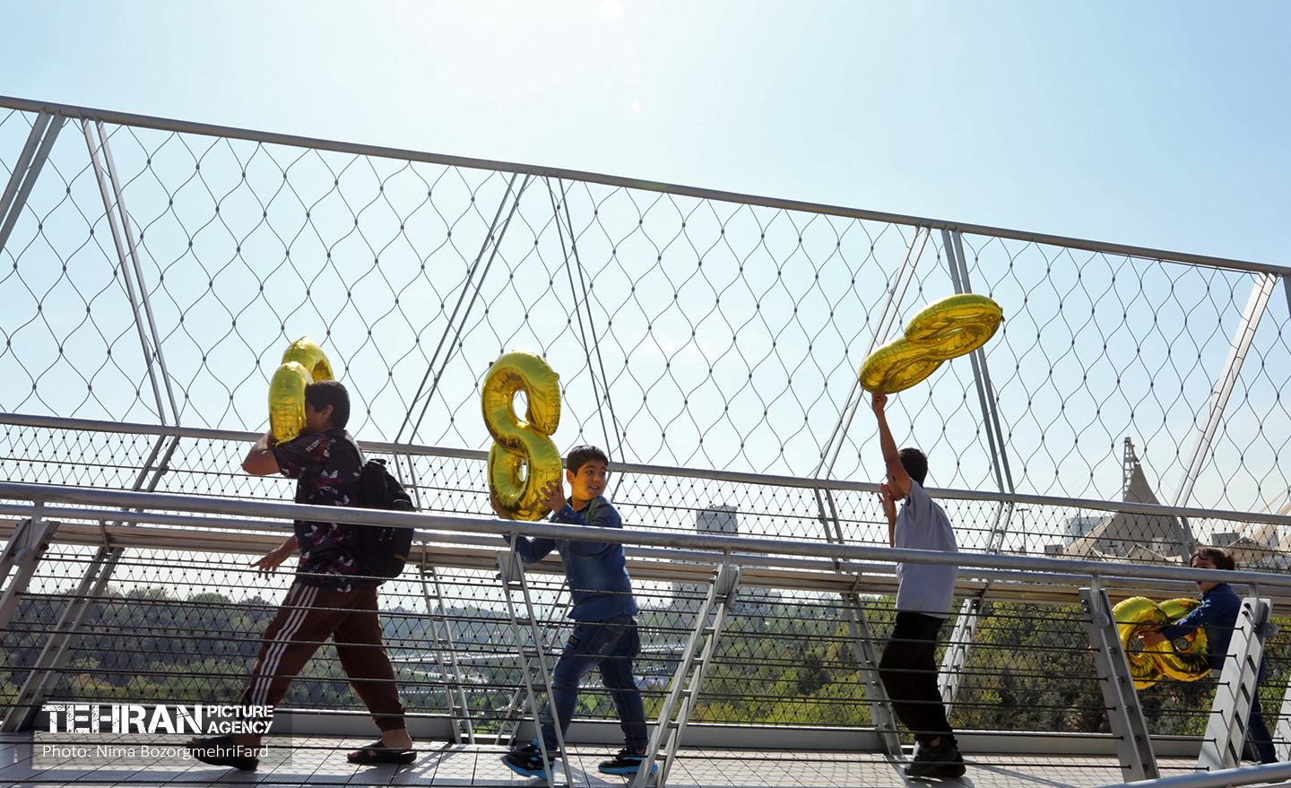 هشتمین سالروز افتتاح پل طبیعت با حضور کودکان 12