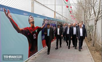 آیین بهره‌برداری از هتل فوتبال 33