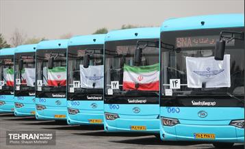 رونمایی از ۱۰۰ دستگاه اتوبوس ناوگان حمل و نقل عمومی شهر تهران 43