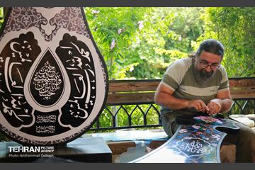 کارگاه ساخت علامت های عاشورایی