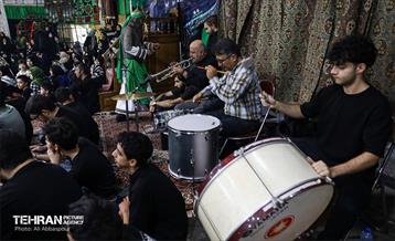 تعزیه در تکیه تجریش 25