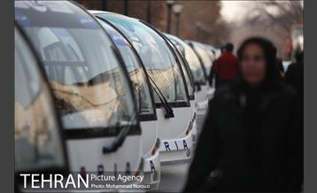 آیین رونمایی و بهره برداری از ناوگان حمل و نقل پاک با حضور دکتر قالیباف 4