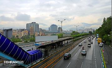 هوای بهاری تهران 14