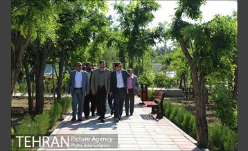 آیین بهره برداری 50 پروژه شهری در منطقه 22 تهران‎ 1