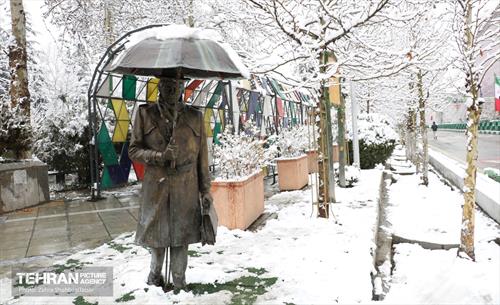 روز برفی در بوستان ملت 32
