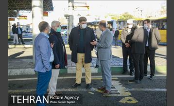 افتتاح خط مینی بوس پایانه مترو صادقیه و باغ فیض 13