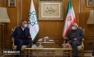 دیدار رئیس کمیته امدادخمینی (ره) با شهردار تهران 1