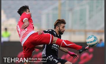 دیدار پرسپولیس و سیاه جامگان در لیگ برتر فوتبال