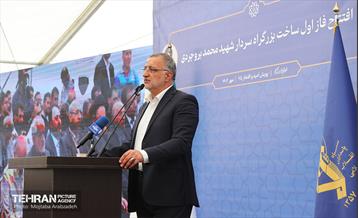 آیین افتتاح فاز اول ساخت بزرگراه سردار شهید محمد بروجردی 14