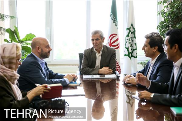 دیدار دبیر کل متروپلیس با معاون مالی و اقتصادی شهری 3