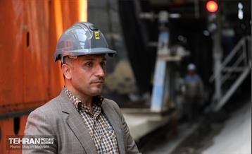 عملیات حفاری خط ۱۰ متروی تهران 8