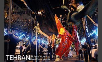 شور حسینی در خیابان گرگان 9