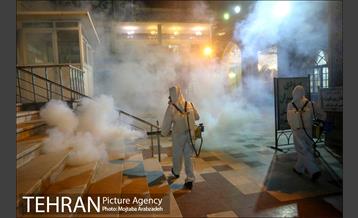 ضد عفونی بازارچه تجریش و حرم امام زاده صالح (ع) 10