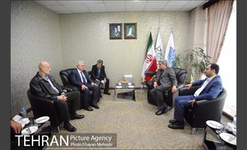 دیدار محمد سعید رئیس سازمان شهرهای متحد با پیروز حناچی شهردار تهران 7