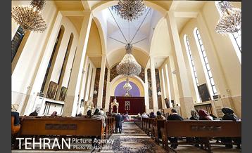 دیدار شهردار منطقه شش از کلیسای سرکیس مقدس