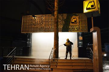 طرح ضدعفونی معابر شهری 11