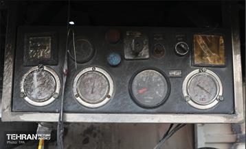 خسارات وارده به خودروهای آتش نشانی شهر تهران 4