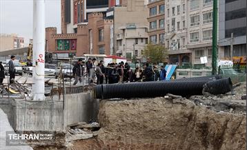 بازدید دانشجویان از پروژه خرازی و تقاطع آبشناسان-جنت آباد  11