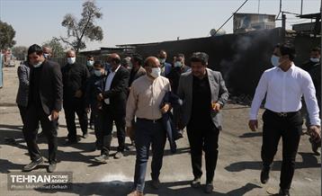 بازدید معاون فرهنگی شهردار تهران از منطقه خلازیر 13