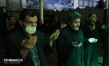 مراسم احیا شب ۲۳ ماه رمضان و تشییع شهید گمنام در حسینیه یرکی های مقیم تهران 1