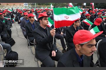 آئین بازگشایی مدرسه البرز 45