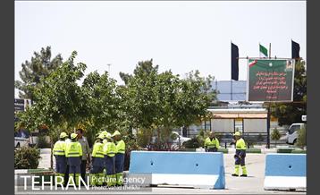 خدمات شهرداری تهران به مناسبت رحلت امام خمینی در مرقد امام خمینی (ره) 18