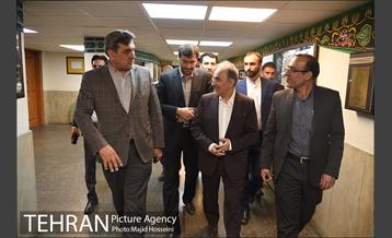 مراسم معارفه دکتر پیروز حناچی معاون فنی و عمران شهرداری تهران 1