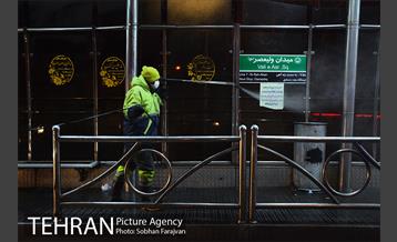 طرح ضدعفونی معابر شهری 16