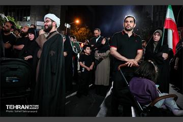 مراسم مناجات و توسل به امام زمان(عج) در رواق کشوردوست