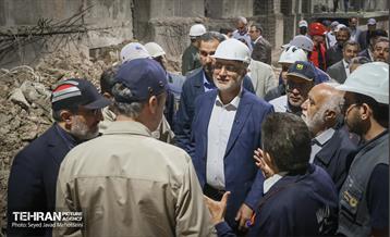 بازدید زاکانی از ایستگاه‌های جنوبی خط ۶ مترو 1