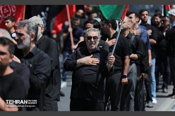 دسته عزاداری دانشگاه امام صادق(ع) در ظهر تاسوعا 43