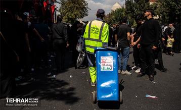 خدمت‌رسانی شهرداری تهران به جاماندگان اربعین حسینی 4