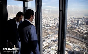بازدید شهردار دوشنبه از برج میلاد 17