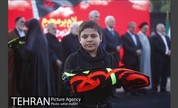 آیین اهتزاز پرچم هزار متری عزای حضرت اباعبدالله(ع) 25