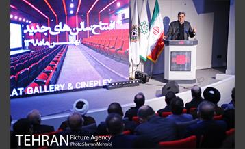 افتتاح و بهره برداری از طرح توسعه سینما گالری ملت با حضور شهردار تهران 34