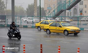 بارش باران پاییزی در تهران 19